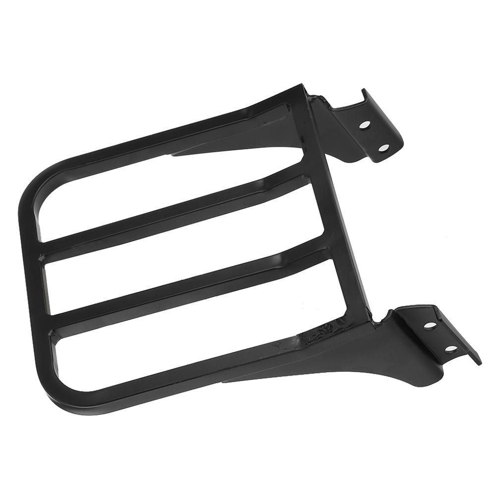 Motorcycle Sissy Bar Backrest Luggage Rack Rear Carrier Fit for XL FLST FLSTC FLSTSC