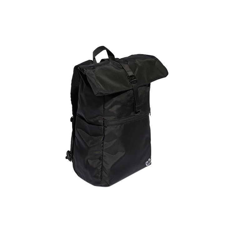 adidas Premium Essentials Roll-Top Backpack Black Unisex Streetwear IJ0766