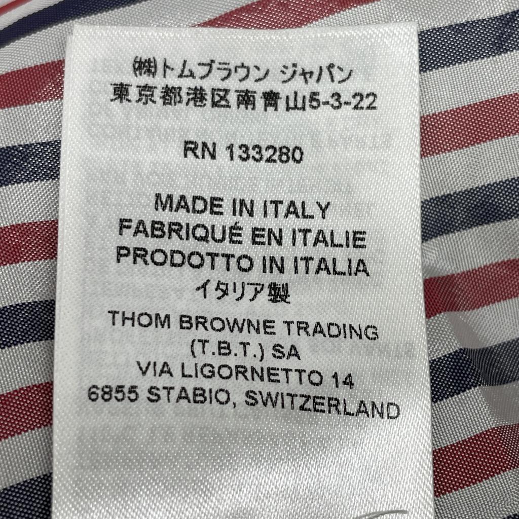 THOM BROWNE FGC402V-06146 Gray Plain Weave 4-Bar Pleated Mini Skirt Skirt 34 grayUsed