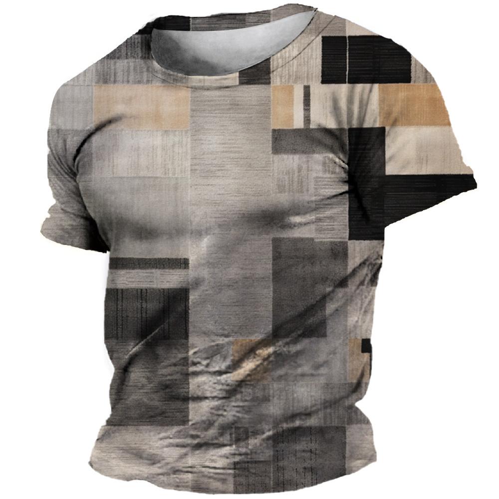 

Винтажные футболки с изображением гитары, парусника, 3D-принта, уличная мужская футболка с коротким рукавом 6XL