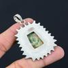 Trillion Variscite Gemstone Sterling Silver Handmade Daughter Pendant Jewelry