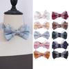 Soft Men Necktie Adjustable Bridegroom Groomsman Cravat Creative Butterfly Bow Tie Banquet