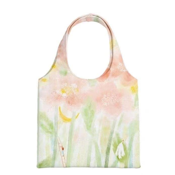 

Persimmon cat hand bag wrist bag hand bag female mobile phone change walking bag hand bag storage bag зелёный