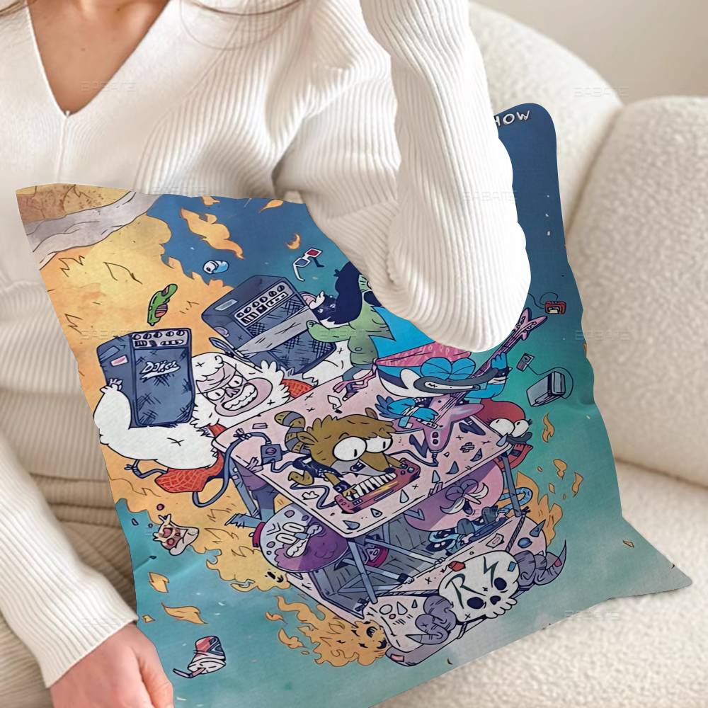 R-Regular S-Show Personalized Pillow Dust Cover Bedroom Kids Party Decoration Pillowcase Birthday Children Gift