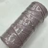 4mm Waterproof Hot Sale Colorful DIY Craft Twine Satin Cord Twisted Cord Natural Macrame Cotton Rope for Bags & Shoes