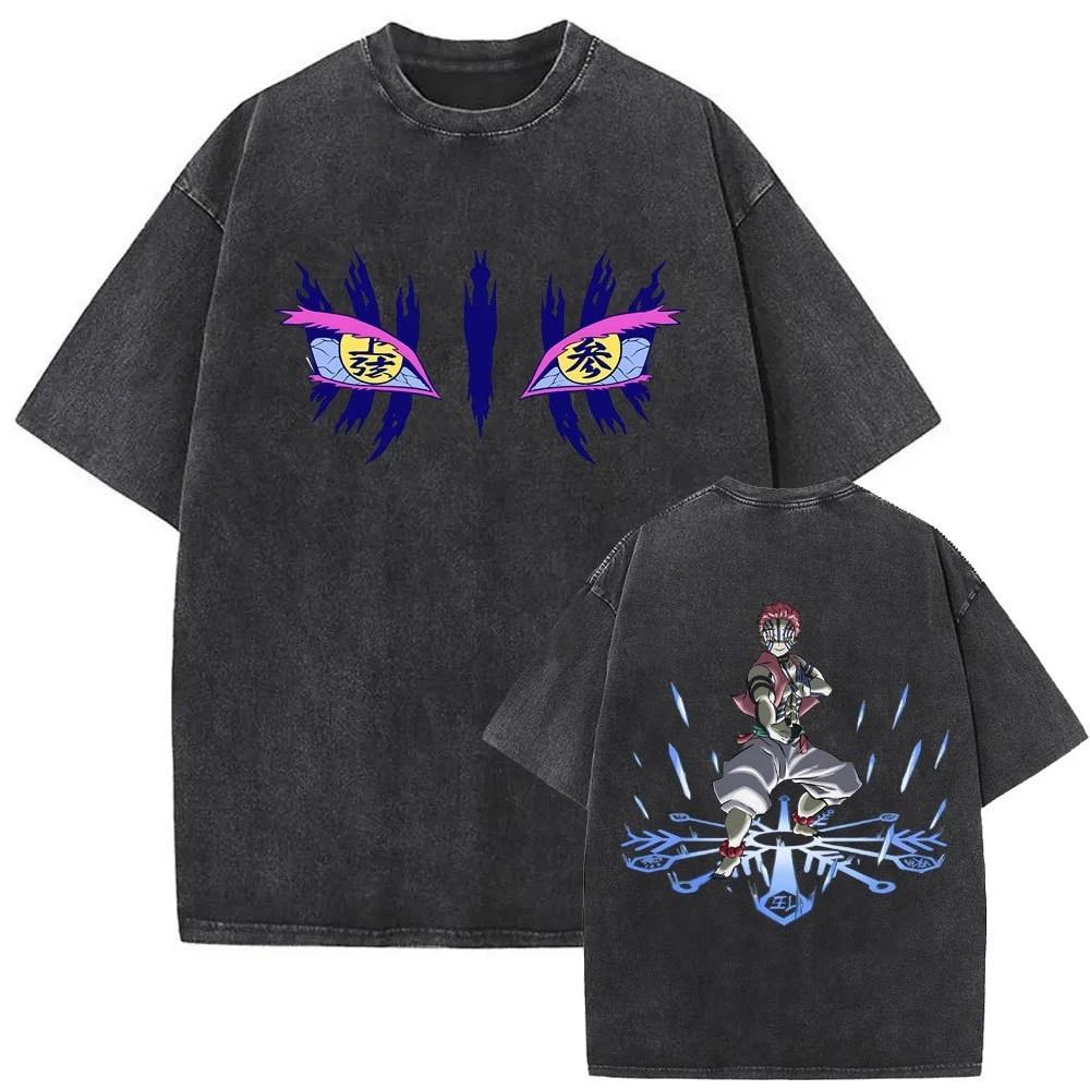 Demon Slayer Anime Manga T-Shirt Shirt Unterhemd Undershirt Baumwolle Schwarz XL