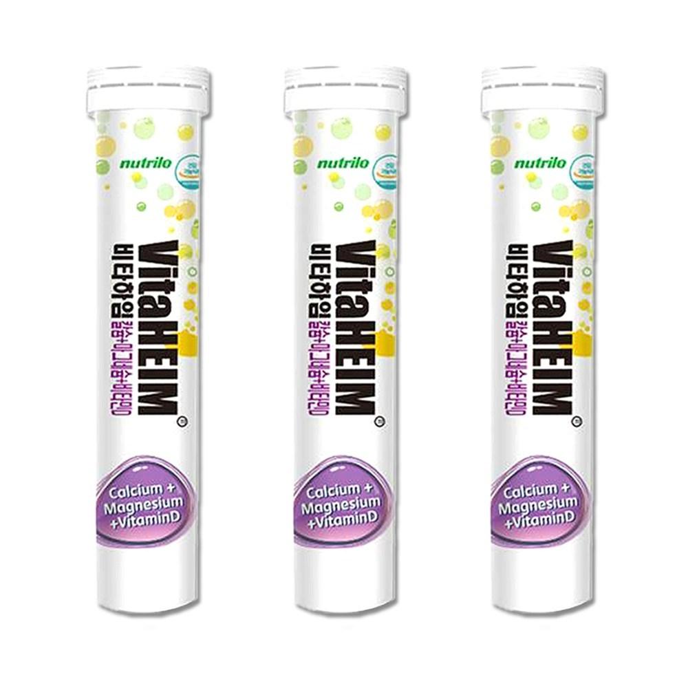 Vitaheim Effervescent Vitamin Calcium + Magnesium + Vitamin D 45 tablets 1 pc