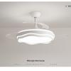 2025 Modern Silent Ceiling Fan with Integrated Light for Bedroom or Restaurant