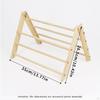 Chicken Perch Bird Stand Toy Backyard Chick Wood for Macaw Large