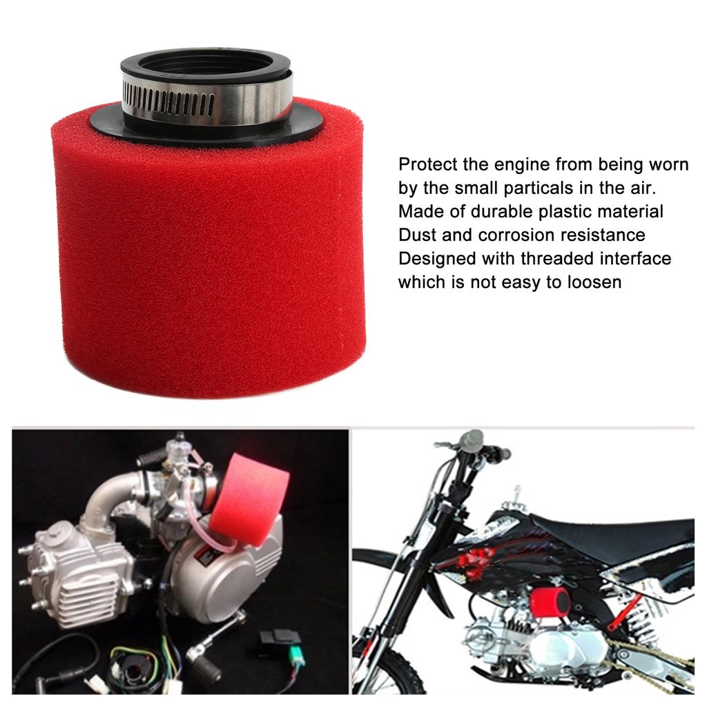 42mmCelsius1.7in Schwammfilter für 50 110 125 140 150 160 200 Motorrad ATV