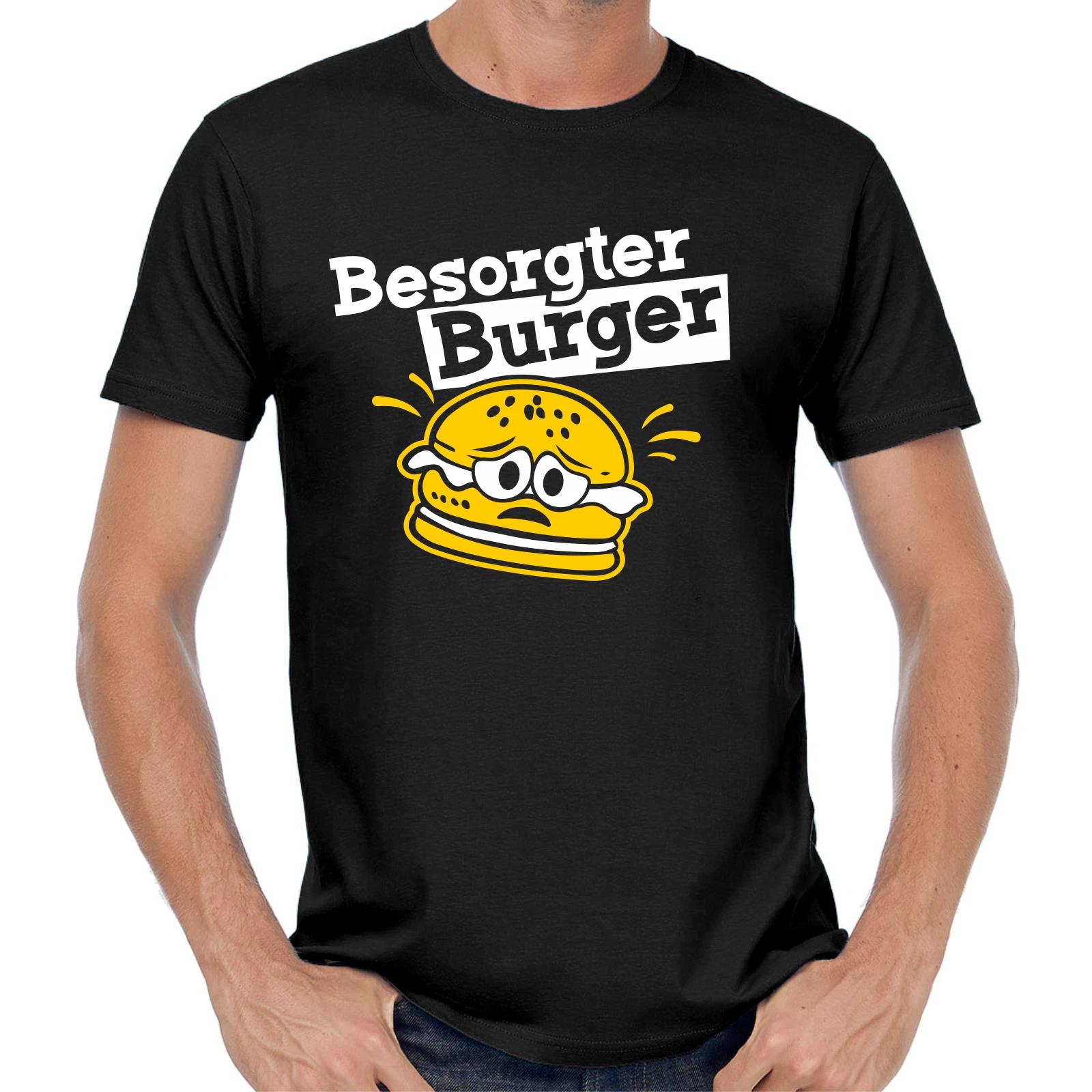 Men s and Women s T-shirts Concerned Citizen Hamburger Cartoon Comedy Fun Sayings Funny XXL
