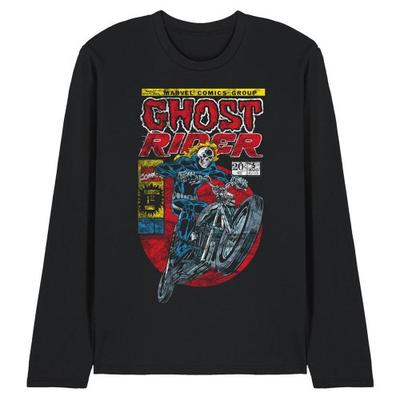 Ghost Rider Unisex Adult Long-Sleeved T-Shirt