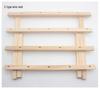 Solid Wood Folding Sewing Thread Rack - Large Spool Holder, Wall-Mounted or Desktop, Available in 4 Styles