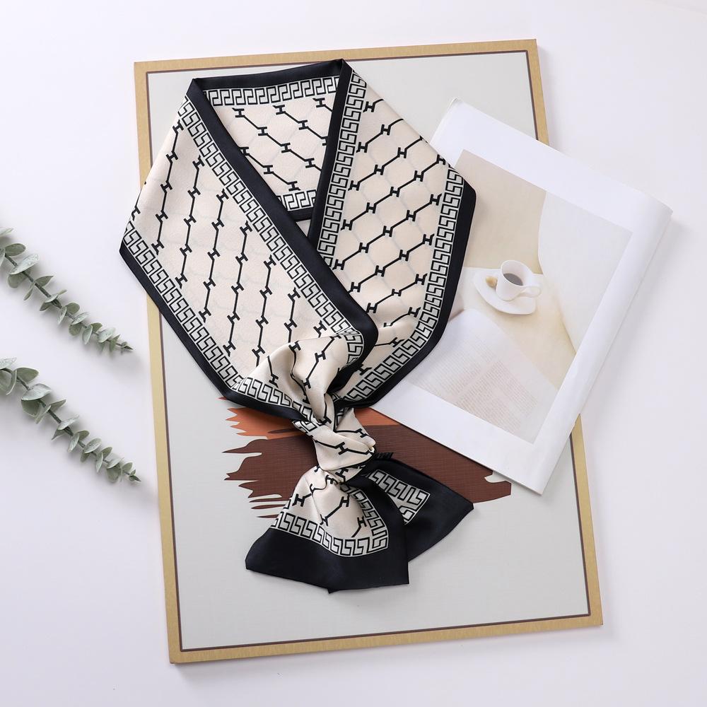 Kleine Und Vielseitige Schals Für Damen Schmale Und Kleine Schals Haargummis Temperamentvolle Bänder Schals Und Schals