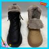 Snow Boots Women's New Winter Velvet Thickened Large Cotton Shoes Waterproof, Non-slip, Cold-proof and Warm Short Boots