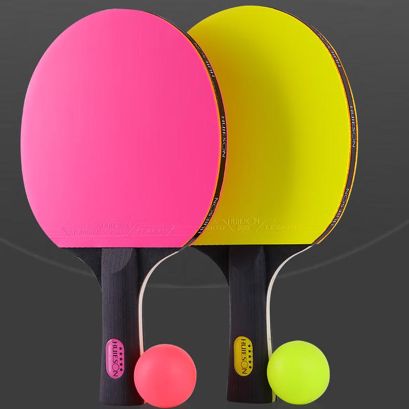 Set di Racchette da Ping Pong Colorate a 4 Stelle