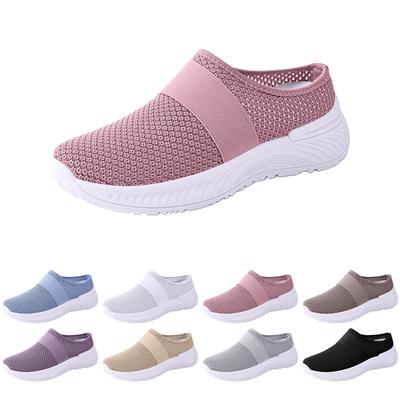 Hollow Out Women's Ladies Mesh Shoes Footwear Flat Breathable Shoes
