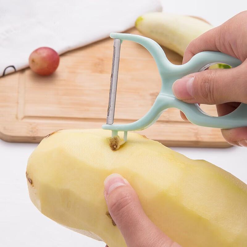 Wutuo Stainless Steel Measuring Spaghetti, Vegetable & Fruit Peeler & Shredder