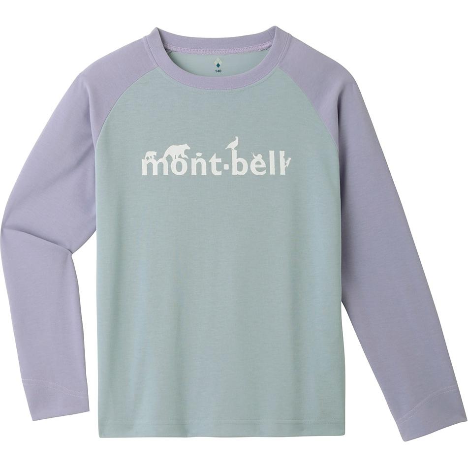 

Детская футболка MONTBELL Монограммная Цветная Блочная Круглый Вырез Рукав Реглан Длинный Рукав Синяя Детская 160 синий