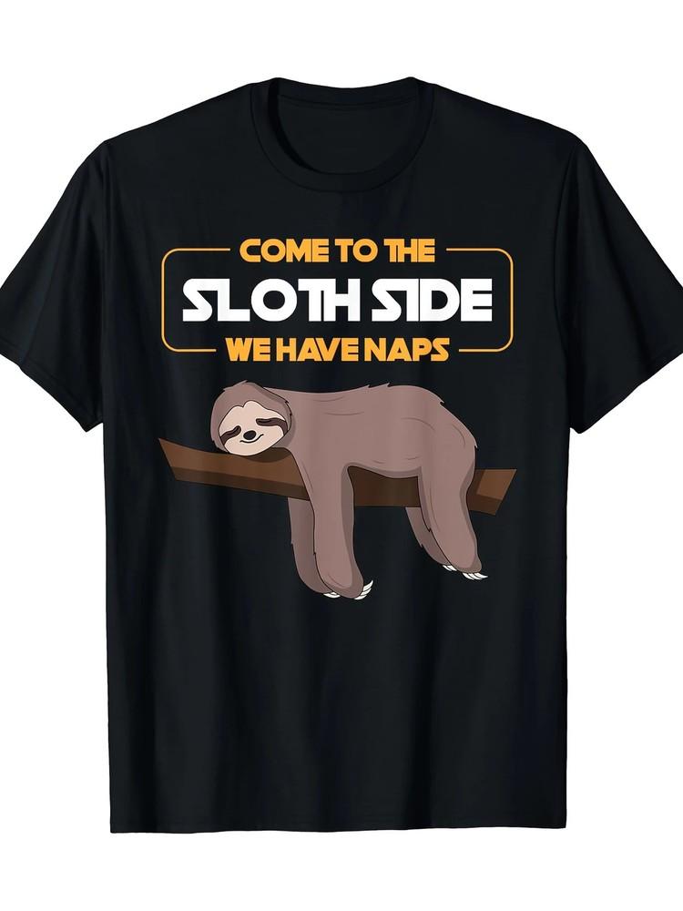 Funny Sloth Pun Tee - Join the Sloth Tee - Humorous Graphic T-Shirt Unisex T-Shirt XXXXL