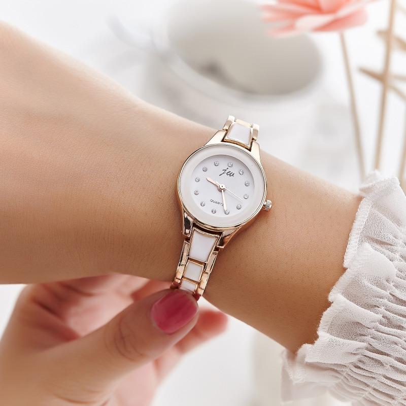 Women's Watch Simple Women's Bracelet Steel Belt Quartz Watch
