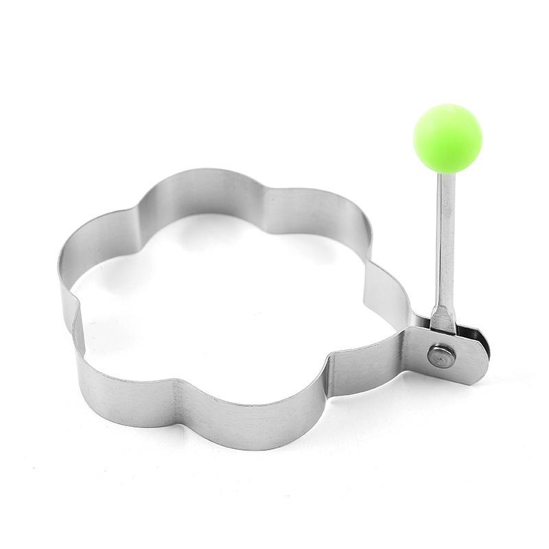 

Stainless Steel Bear-Shaped Egg Frying Ring with PP Handle