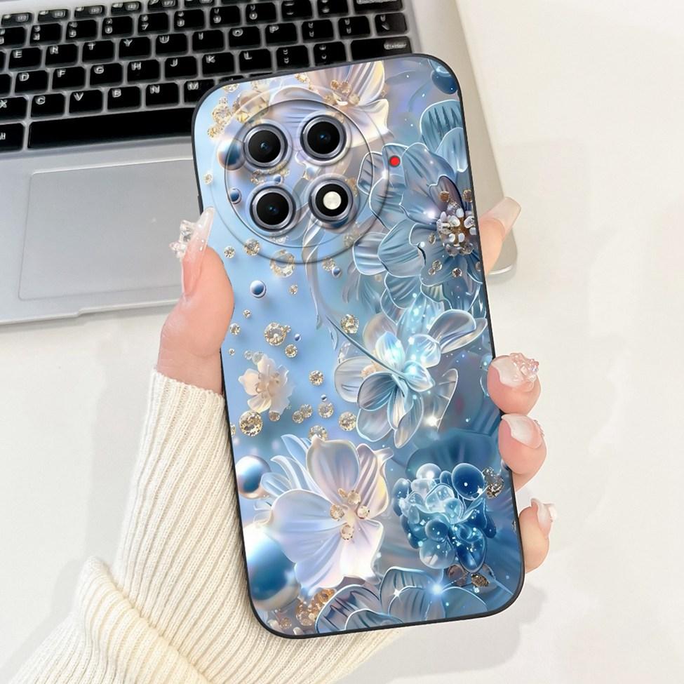 For Tecno Camon 30S Case CLA5 Silicone Cute Cat Fashion Butterfly Flower Love Painted Cover For Camon 30S Tecno Phone Case Funda