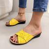 Fashion Summer Slippers Women Flat Luxury Outdoor Beach Flip Flops Female Sandals Trend Brand Design Slides Shoes Woman 2025 Big Size 43