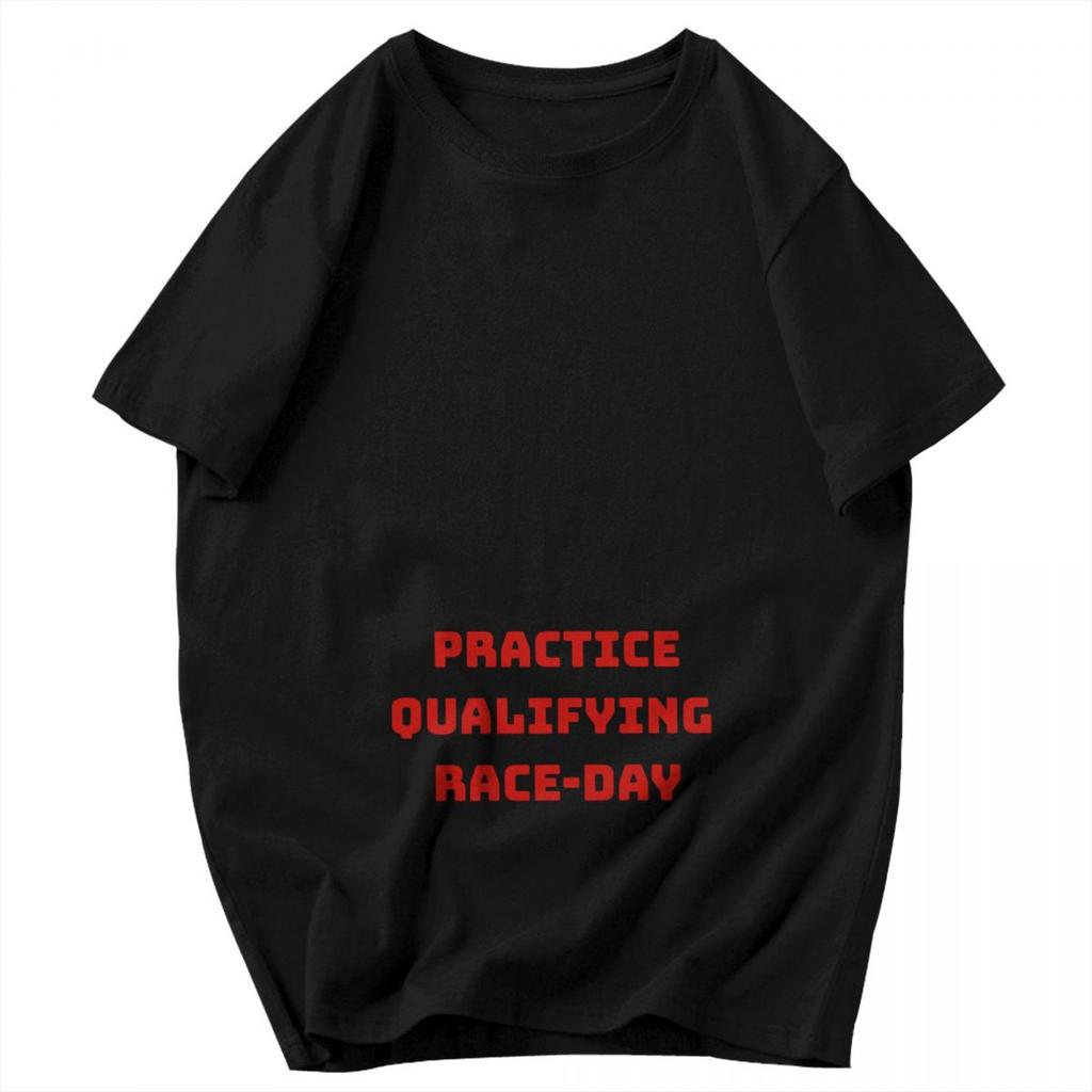 Men T Shirt Race Week Funny Gifts Idea Y2K Graphic Oneck Unisex Clothes T Shirts