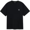 New MLB New York Yankees Basic Collection 25SS T Shirt Unisex Black 3ATSB6453-50BKS