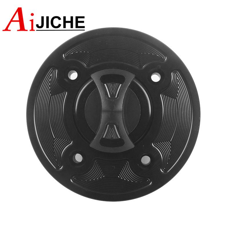 For KAWASAKI NINJA 650 NINJA 400 Z400 Z650 Z900 ZX-6R Versys-X300 Motorcycle CNC Fuel Tank Cap Gas Oil Tank Cover Petrol
