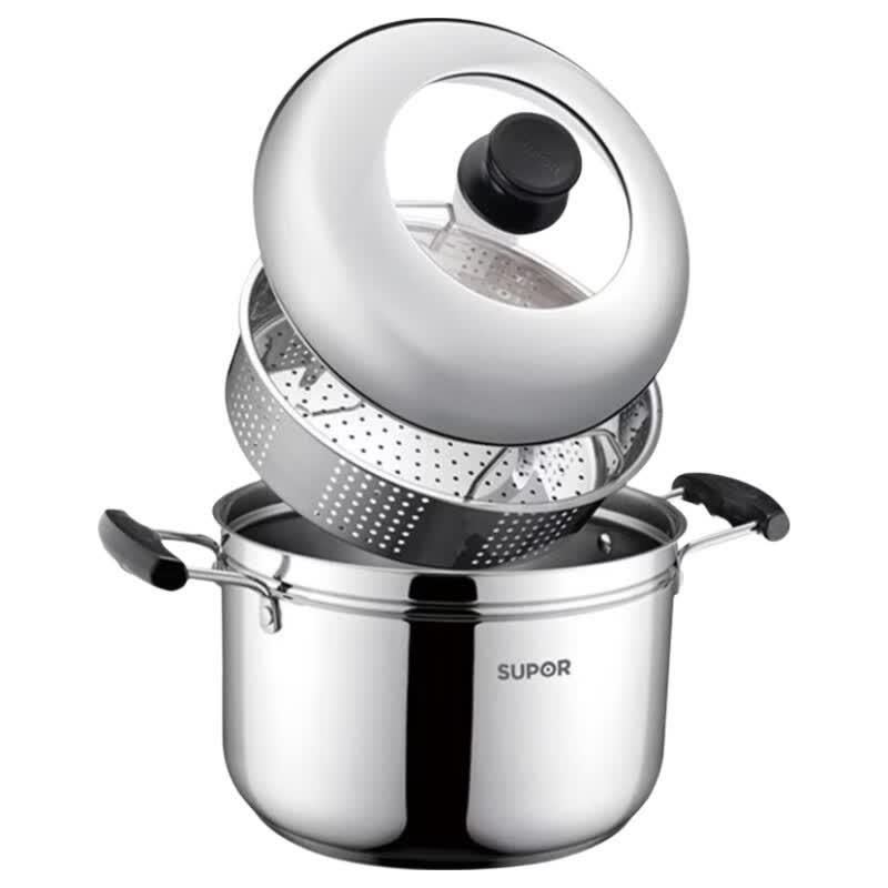 Supor 304 Stainless Steel Steamer Pot