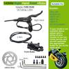 Monopattino Elettrico NUTT A5-D con Freni Idraulici, 140mm, 160mm, 180mm, Compatibile con Zero 10X, KUGOO G1, VSETT 10+, 9+, 9