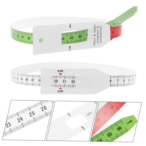 iplusmile 2-Pack Soft Body Measurement Tape Measure for Head, Arm, and Waist Measurements, Easy to Store and Carry