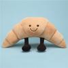 Fun Fruit Doll Series Cute Apple Pear Croissant Sun Soft Plush Toy Soothing Ragdoll