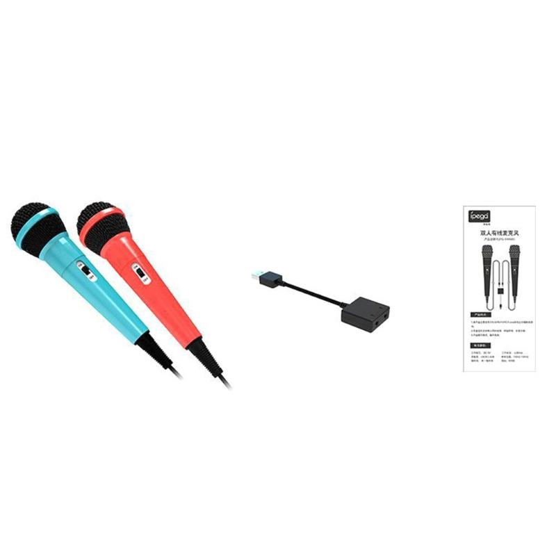 2 buc Microfoane Mic cu Adaptor USB pentru Înregistrare cu Condensator Jocuri