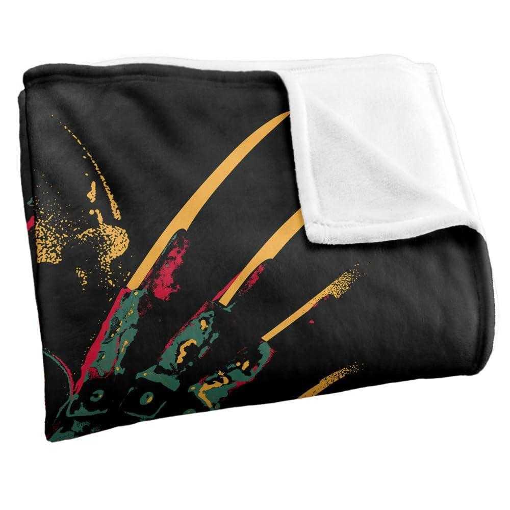 A Nightmare On Elm Street Freddy Claws Soft Touch Blanket