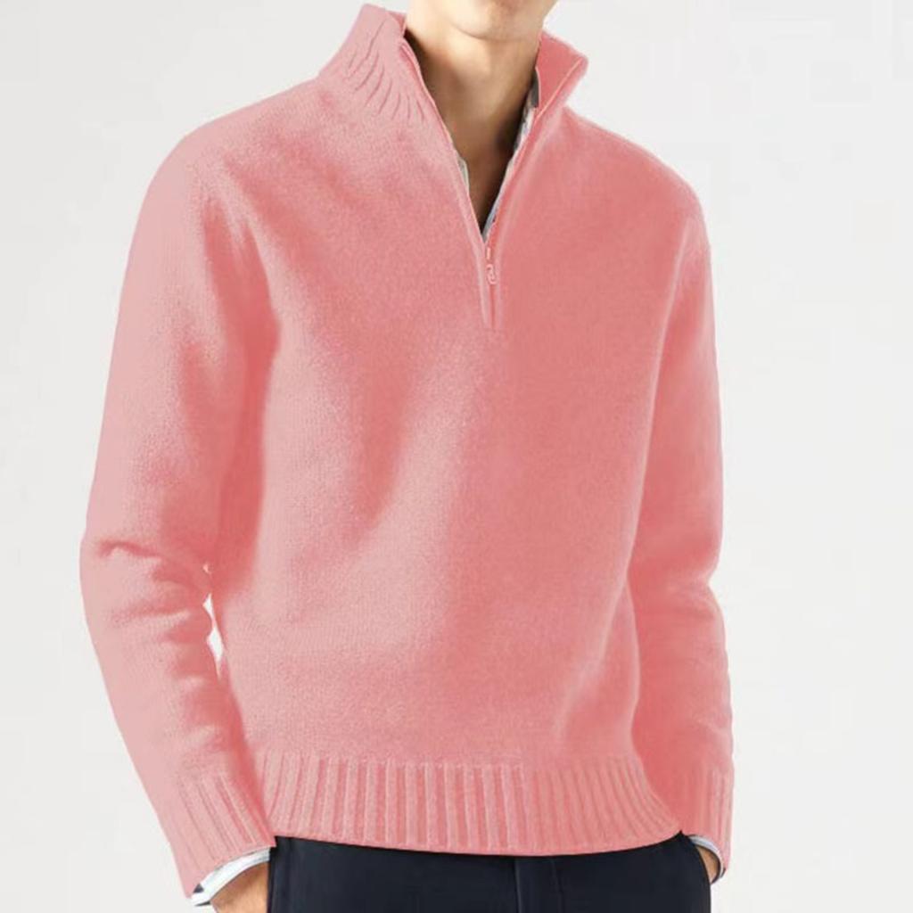 Men's Casual Thick Knit Sweater for Winter Warmth Everyday Wear