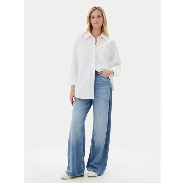 Рубашка джинсовая Guess Jeans W4YH22 WGCF1