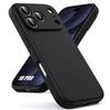 Case for iPhone 18 Pro, Ultra Slim Flexible Matte Black Liquid Silicone Protection