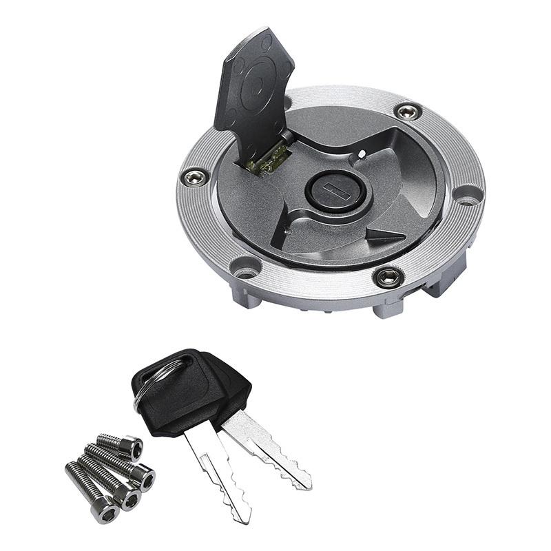 Motorcycle Fuel Gas Tank Cap Cover Lock Key For Kawasaki Ninja 300 2013-2017 Ninja 250R 2008-2014 ER250 ER300 Z250 Z300