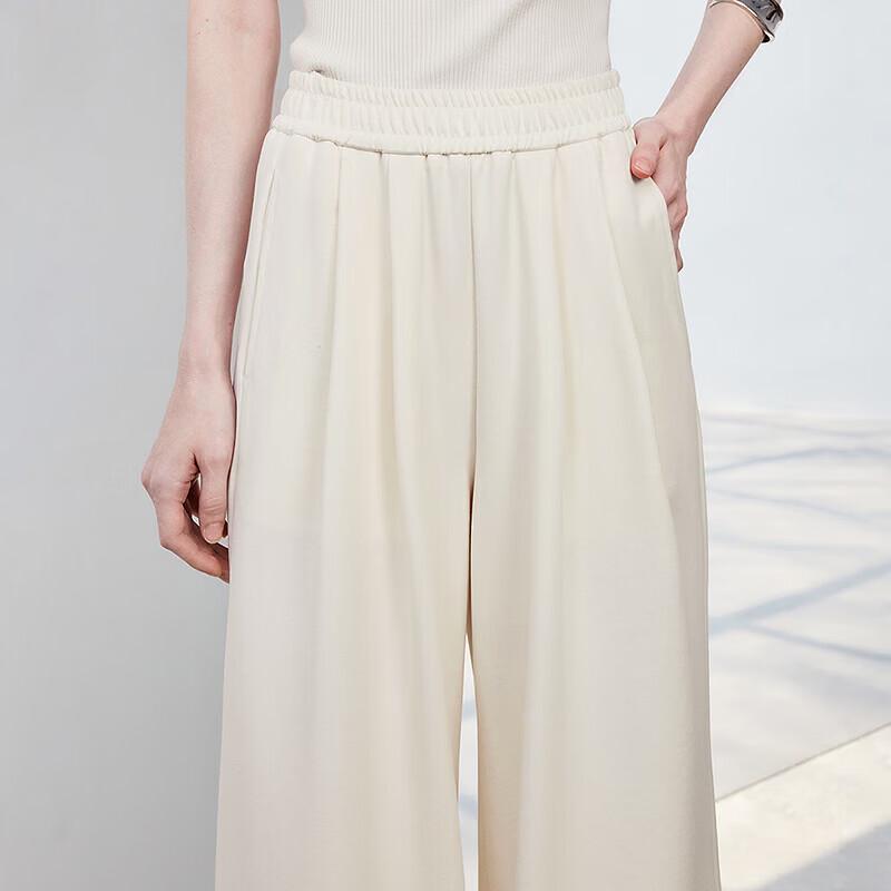 Women's High-Waisted Airy Wide-Leg Lounge Pants