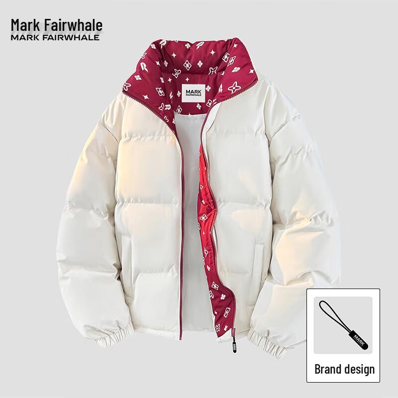 Mark Fairwhale Men's Stand Collar Padded Jacket