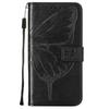 Embossed Butterfly Case for Cubot P90 Phone, Card Slot Flip Cover, Note60 Protective Case, X100