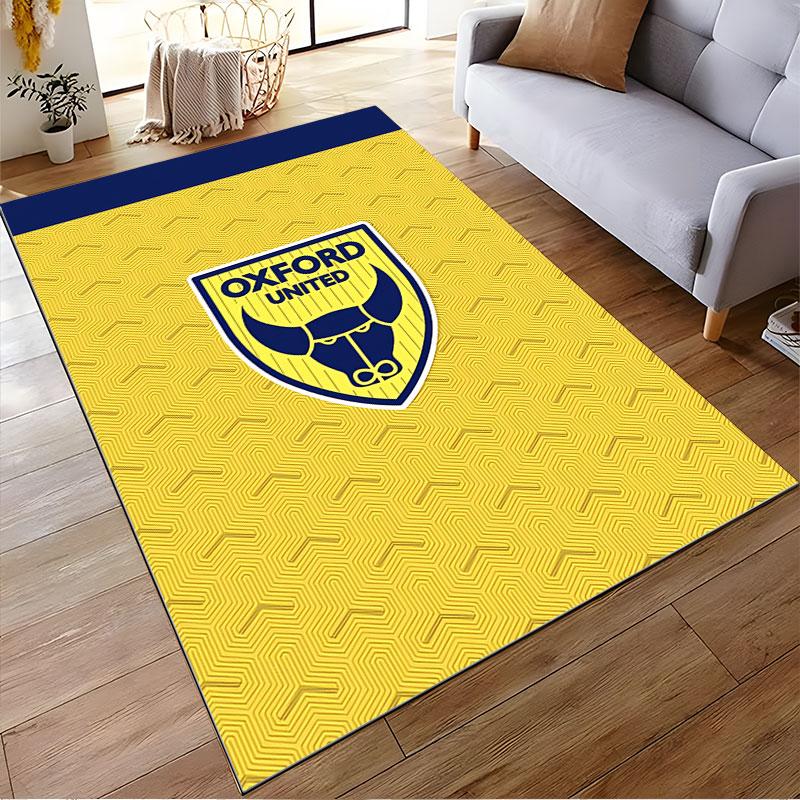 Oxford United Team Logo Carpet suitable as a non-slip mat for the living room or bedroom sofa