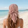Sequin Headscarf, Multi-Purpose Turban Headband Square Scarf, Adjustable Strap Bohemian Style Head Wrap for Travel Vacation