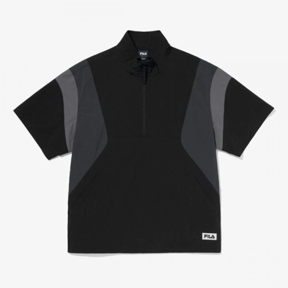 

Fila Lightweight Stretch Short Sleeve Anorak Fs2jkg2106x Blk 95