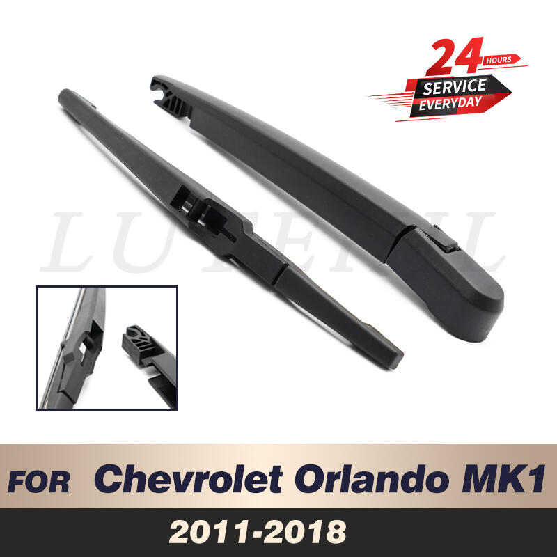 Wiper 10" Rear Wiper Blade & Arm Set Kit For Chevrolet Orlando MK1 2011-2018 2012 2013 2014 Windshield Windscreen Rear Window