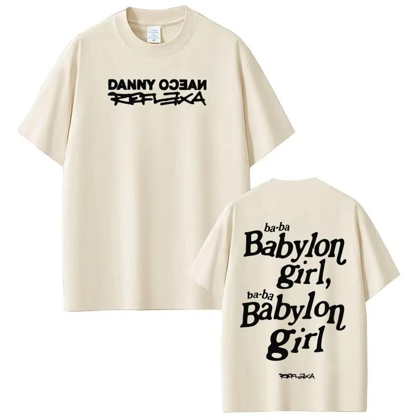 

Rapper Danny Ocean 2026 Fashion Graphics Tshirt Unisex Women Casual Tshirt pure Cotton Aesthetics Vintage Shortsleeved Tshirts S