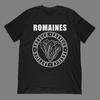 The Romaines T-Shirt | Romaine Lettuce Punk Rock Parody Logo